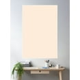 thumbnail image 2 of Pastel Peach Poster Wall Art, Modern Wall Decor For Living Room Bedroom, 16x24 UNFRAMED, 2 of 3