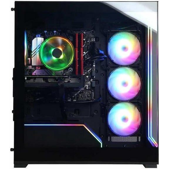 Open Box CyberPowerPC CS450190MB492365 Gamer Xtreme i7-14700F 2.1GHz NVIDIA GeForce RTX 4060 8GB 16GB RAM 1TB SSD Win 11 Home Black