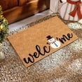 thumbnail image 4 of Alfombra Merry Christmas Alfombra Christmas Welcome Alfombra Para Fotos Alfombra Christmas Snowman Snowflake Alfombra Christmas Mat, 4 of 6