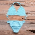 thumbnail image 1 of WREESH Women'S Hollow Shell Top With Hand-Woven Bikini Swimsuit, 1 of 9