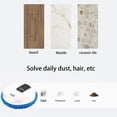 thumbnail image 5 of Robot Vacuum and Mop, Rechargeable Vacuum Mop Robot with Spray Function and Wet&Dry Pads, Built In1500mAh Battery,Automatic Escape, for Board, Marble, Ceramic Tile(White), 5 of 6