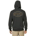thumbnail image 4 of O'Neill Mens Fifty Two Zip Hoodie Black heather M, 4 of 5