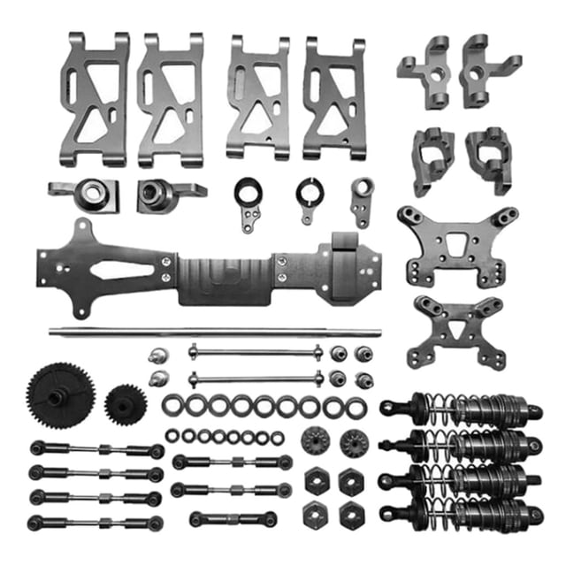 Cigüeñal Nuevo CUTICAT 1:14 144001 RC Car Gris Piezas de coches RC