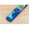 thumbnail image 5 of Furnish My Place Indoor Area Rug for kids - 3 ft. 3 in. x 6 ft. 6 in., Multicolor, USA Map Rug with Jute Backing, 5 of 9