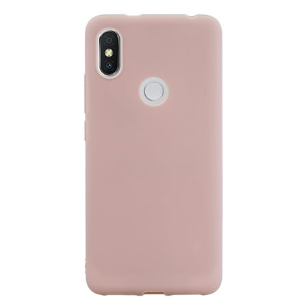 Shoppingbox Case for Xiaomi Redmi Y2/Redmi S2, Ultra Slim Soft TPU Matte Silicone Case Shockproof Bumper Shell Cover - Pink