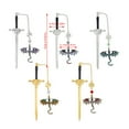 thumbnail image 5 of 2 Pcs/Set Creative Bookmarks Fantasy Dragon Page Markers Reading Bookmarkers Dragon Swords Bookmarks Metal Bookmarks, 5 of 20