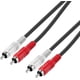 thumbnail image 2 of Cable de audio INSIGNIA 2RCA a 2 RCA macho rojo/blanco de 7,6 m, 2 of 3