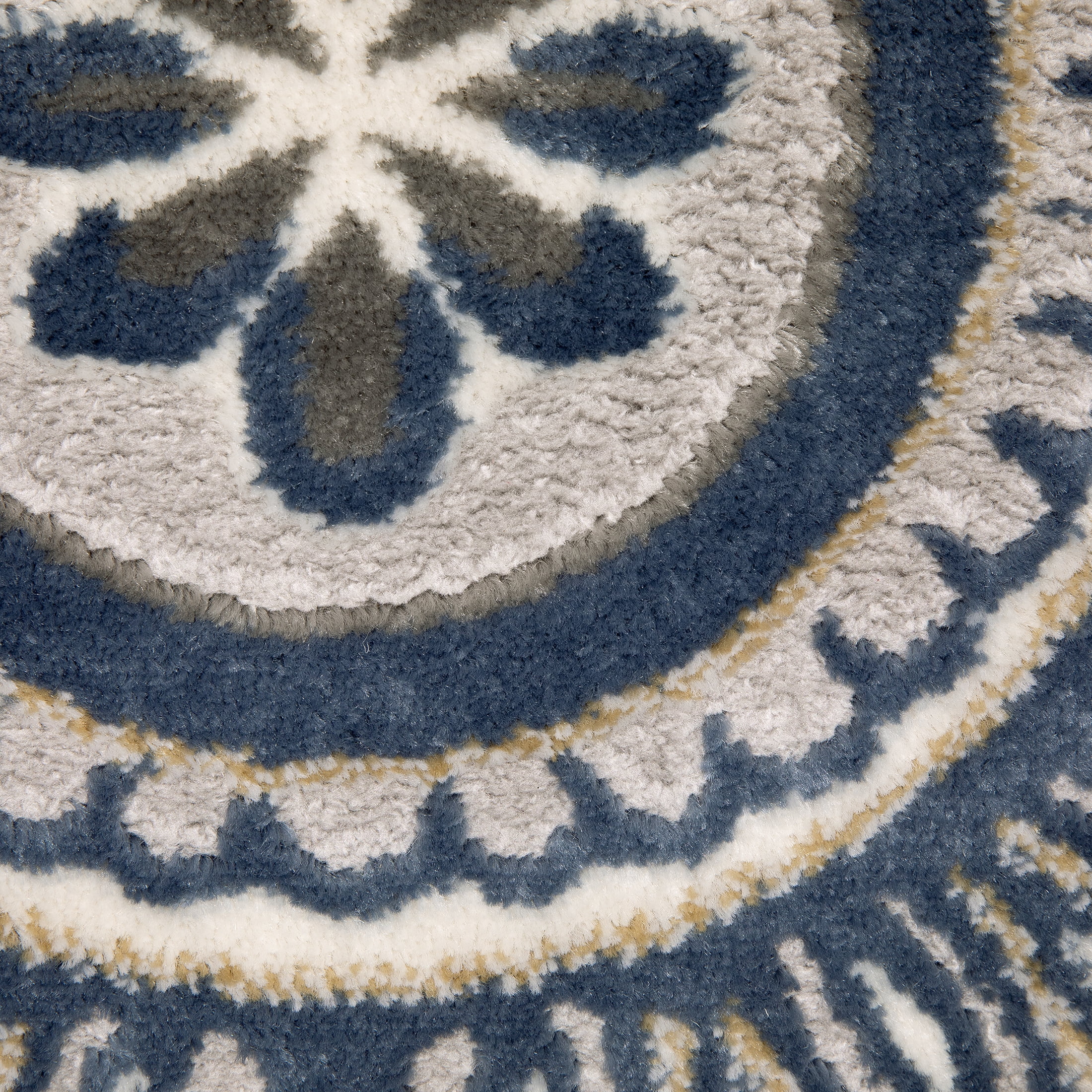 Mainstays 5' x7' Gray Medallions Area Rug