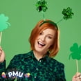 thumbnail image 3 of PMU Saint Patrick's Day Green Pinwheel Boppers with Shamrock Costume Headband Pkg/1, 3 of 7