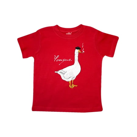 

Inktastic French Goose says Honque! Gift Toddler Boy or Toddler Girl T-Shirt