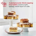 thumbnail image 6 of David's Cookies Crumb Cake Assortment Gift Basket, Butter, Raspberry, & Chocolate, 2 lbs (14 Count), 6 of 7