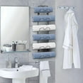 Auledio Metal Towel Rack Wall Mounted for Bathroom Storage Bath Towels
