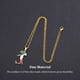 thumbnail image 5 of Collar de Mapa de Italia de Acero Inoxidable Minnieouse Unisex, 5 of 6