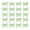 Green, variant on 20Pieces Fun Clear Bowknot Shape Acrylic Beads Jewelry Making Part Decorative Beads for Creating Jewelry and Accessories