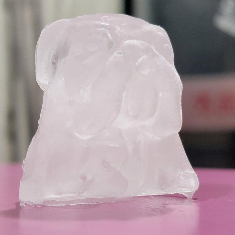Bulldog gifts 3D Bulldog Ice Cube Mold Fun Shapes, 2.4 Large