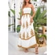 thumbnail image 3 of Vestido PRETTYGARDEN 2025 Verano Floral Boho Maxi L, 3 of 8