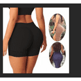 thumbnail image 2 of Women's Lace Butt-Lifting Shapewear Shorts – Seamless Tummy Control Padded Underwear with Hip Enhancer for Daily Wear, Gym & Special Events（Black-XXL), 2 of 3