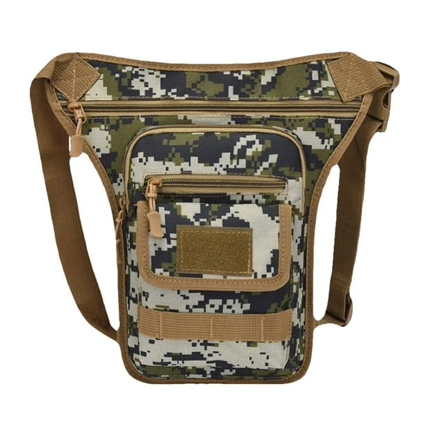 Bolsa cartuchera para motocicleta Strade Fareast Limited Camuflaje verde impermeable