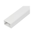 thumbnail image 1 of StarTech.com Solid Cable Management Raceway with Adhesive Tape & Cover, 3/4"(19mm)W x 3/8"(11mm)H, 3ft(1m) length, PVC Network/Power Cord Hider/Wall Wire Duct, Max 6 Cables, UL Listed - UL94 V0, M1 Fire Rated (CBMWWD1911) - Cable raceway - 6.6 ft - white - TAA Compliant, 1 of 6