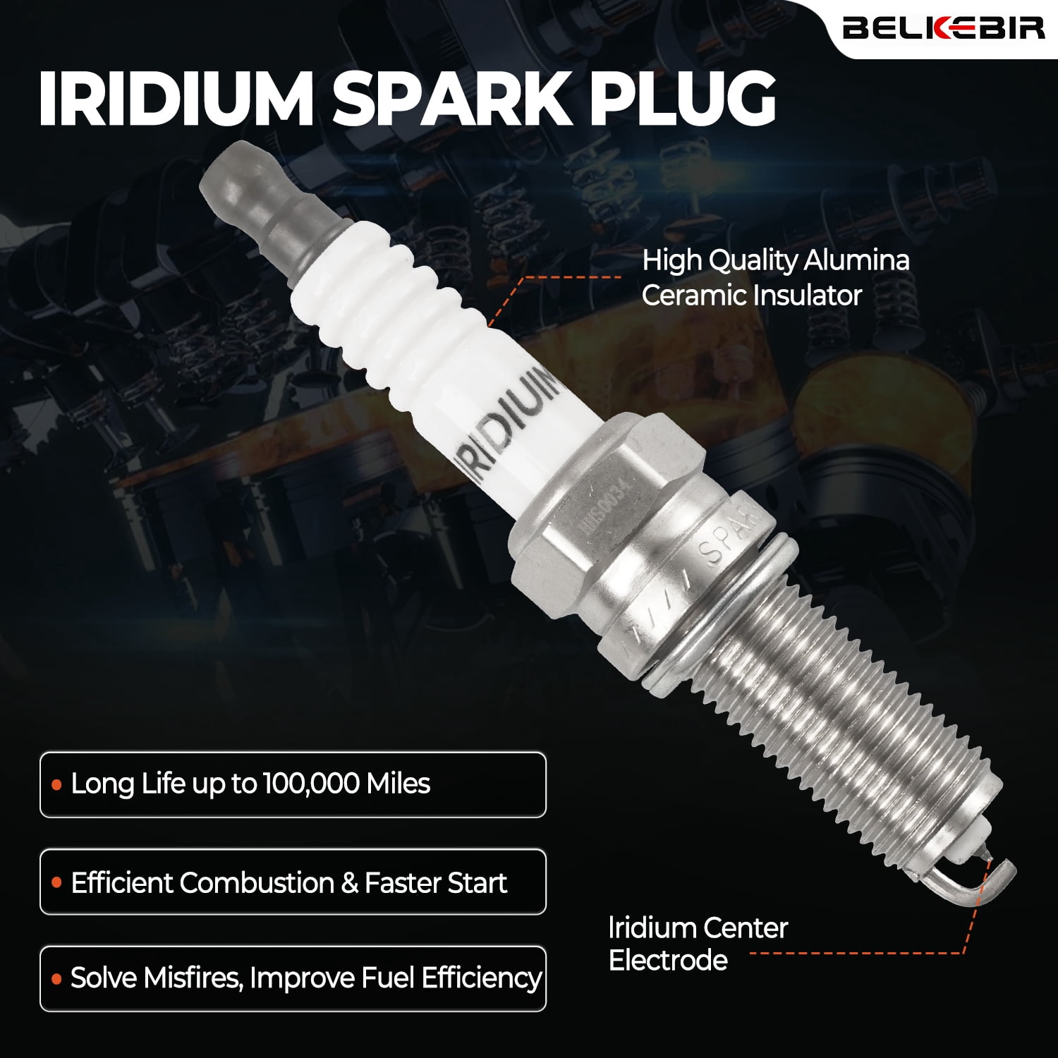 Set of 6 Ignition Coil Packs & Iridium Spark Plugs Compatible with Dodge Challenger Durango Journey Grand Caravan, Chrysler 200 300, Jeep Grand Cherokee Wrangler, RAM 1500 3.6L V6 Replace UF648 97390