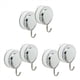 thumbnail image 1 of Gancho de Succión Paquete de 6 de Ventosa de Acero Inoxidable Al Vacío, Gancho para Toallas de Baño, Soportes Hasta 18 Lb Pared con Ventosa, Perchas Cocina y Baño, 1 of 3
