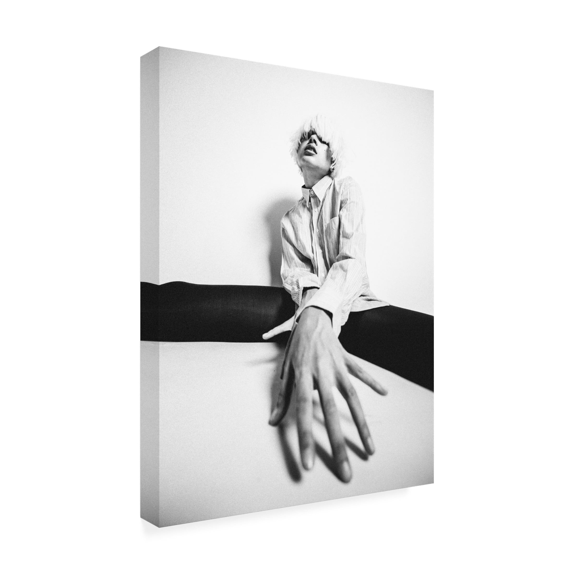 Canvas Wall Art - Artem Vasilenko 'Portrait Prospective' Wall Art for Living Room, Bedroom, or Office Décor by Trademark Fine Art - 18 x 24 Inches
