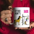 thumbnail image 5 of Other Aunts Me Unicorn Coffee Mug - 11oz Cup for Auntie, Sister, Favorite Aunticorn from Niece, Nephew - Birthday, Christmas, Appreciation Mug, 5 of 7