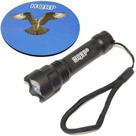 HQRP Mini LED Flashlight / Pocket Torch for Walking in the Dark, Using on the Dark Stairs, Looking for Keys Cigarettes Lipstick in the Bag + HQRP