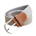 thumbnail image 2 of Kelon Ceinture Liquidation Ceinture en Polyester Hommes Femmes Mode Ceinture de Taille Étroite Extensible Ceinture de Robe Ceinture de Pantalon Boucle Ceinture en Toile, 2 of 2