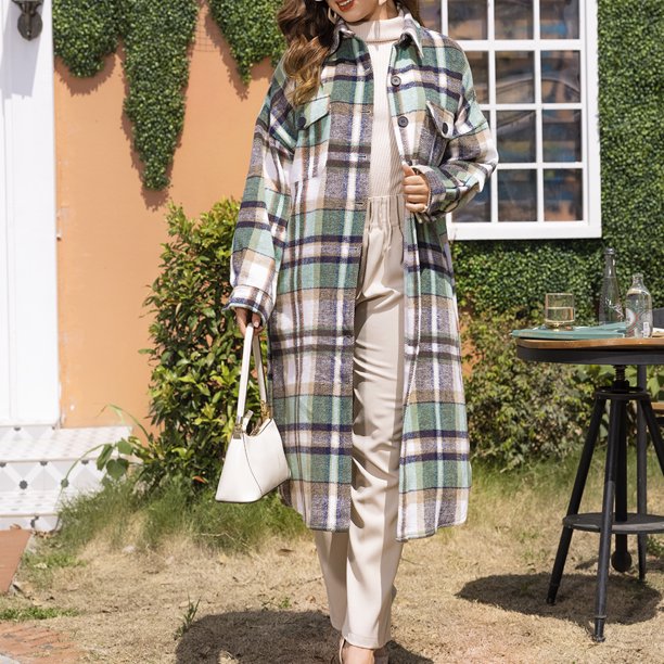 Chaqueta de otoño para mujer de un solo pecho con abertura lateral Estilo vintage Traje diario FLhrweasw Nuevo