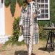 thumbnail image 1 of Chaqueta de otoño para mujer de un solo pecho con abertura lateral Estilo vintage Traje diario FLhrweasw Nuevo, 1 of 9