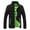 Green, variant on YYDGH Men Winter Warm Down Jackets Full Zip Puffer Jacket Quilted Insulated Jacket Lightweight Warm Thicken Padded Coat Green M