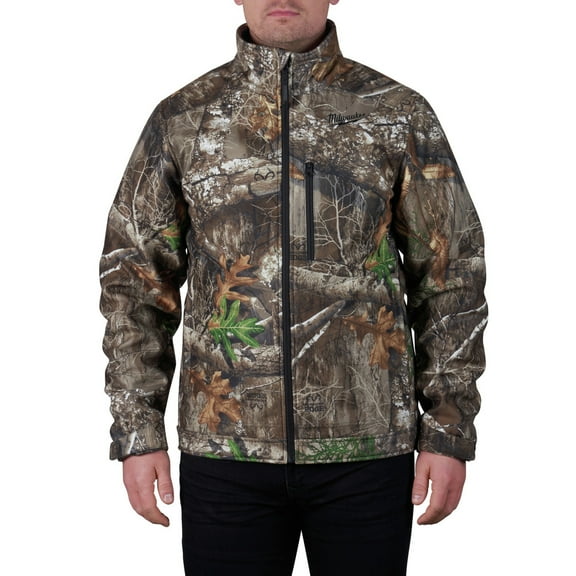 Milwaukee M12 Quietshell L Long Sleeve Unisex Full-Zip Heated Jacket Kit Camouflage