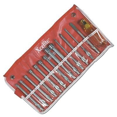 

Xcelite 14-Piece Multi-Purpose Screwdirver & Nutdirver Service Roll Kit (1 Unit)