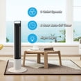 thumbnail image 5 of ASPEN A40 Portable Easy to Clean Oscillating Tower Fan with 3 Fan Speeds, Removable Base, Night Light Feature, and Magnetic Remote Control, 5 of 7