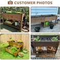 thumbnail image 3 of PETSCOSSET Large Raised Garden Bed Outdoor Wooden Planter Box with Legs for Gardening, 3 of 10