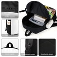 thumbnail image 4 of Adventure Time Backpack, Large Capacity Computer Backpack, 17 Inch Laptop Backpack for Shool College Work Travel, 4 of 9
