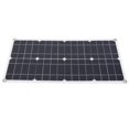 thumbnail image 1 of Senjay Charging Solar Panel,Dual-USB Solar Panel,25W 18V Portable Monocrystalline Silicon Dual-USB Charging Solar Panel For Light Car Boat, 1 of 8