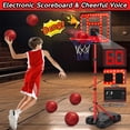 thumbnail image 2 of Canasta de baloncesto GMAOPHY para niños, altura ajustable de 1,07 a 1,88 m con LED, 2 of 7