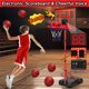 thumbnail image 2 of Canasta de baloncesto GMAOPHY para niños, altura ajustable de 1,07 a 1,88 m con LED, 2 of 7