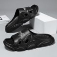 thumbnail image 2 of Men's Shower Slippers Bathroom Sandals Non Slip Pillowcases Beach Sandals Easy To Clean, 2 of 5