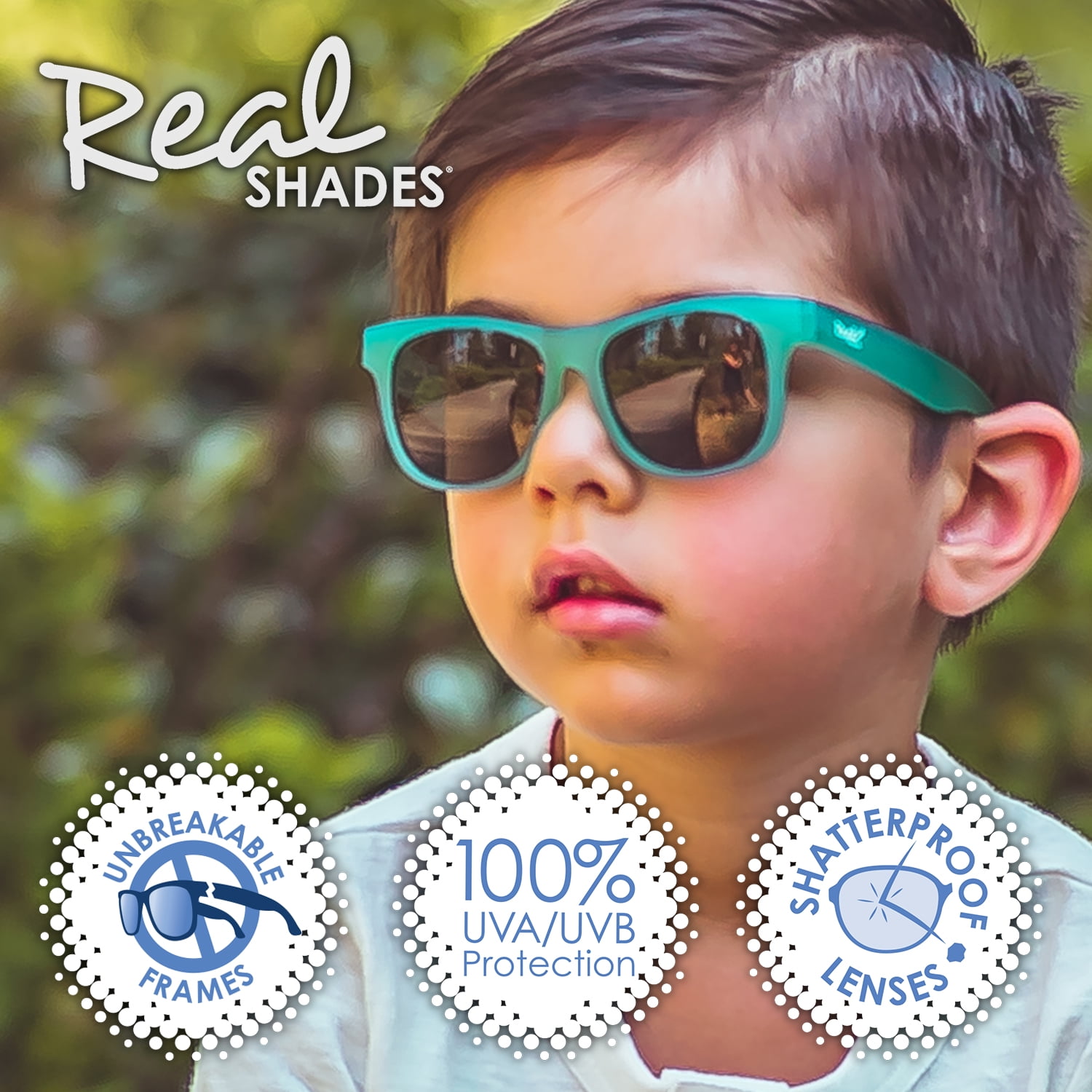 Real Shades Kids Switch Unbreakable Color Changing Sunglasses Age 2+