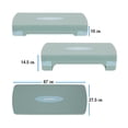 thumbnail image 3 of Banco Escalon De Ejercicio Step Rutinas Aerobics Ajustable, 3 of 6