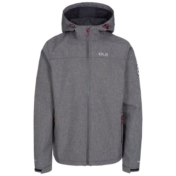 Trespass - Chaqueta Softshell Anak para Hombre (Negro Jaspeada) Trespass UTTP6076_blackmarl