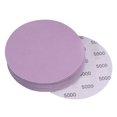 thumbnail image 1 of Unique Bargains 15 Pack 5-Inch Purple Sanding Discs 5000 Grits Hook & Loop Professional Aluminum Oxide Sandpaper, 1 of 6