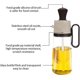 thumbnail image 5 of 2 In 1 Glass Oil Dispenser Bottle, 18.6 oz/550 ml Olive Oil and Vinegar Bottle with Silicone Measuring Dropper Brush for Kitchen Cooking, Baking, Fryi, 5 of 5