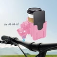 thumbnail image 4 of Universal Stroller Cup Holder with Phone Holder, Bike Cup Holder, Cup Holder for Strollers, 2-in-1 Cup Phone Holder for Stroller Bike Wheelchair Walker Accessory, 4 of 6