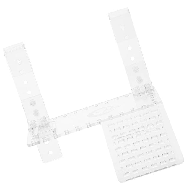 RENACLIPY Transparent Acrylic Turtle Basking Platform for Terrarium Decorative Turtle Tank Accessory