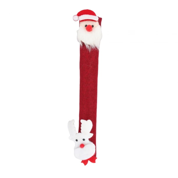 Protectores para manijas de puerta de refrigerador y microondas con diseño navideño Estilo C