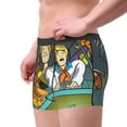 thumbnail image 2 of Lsque Scooby-Doo Pattern Men’s Total Support Pouch Boxer Briefs, X-Temp Cooling, Moisture-Wicking Underwear, Regular, Long-leg and Trunk-X-Large, 2 of 7
